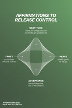 Load image into Gallery viewer, Affirmations to release control Bre Maughan