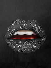 Load image into Gallery viewer, Black Bandana Lips IKONICK Original