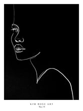 Load image into Gallery viewer, Black Estella Kim Rose