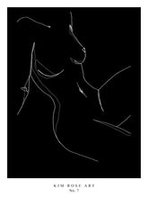 Load image into Gallery viewer, Black Pauline N.7 Kim Rose