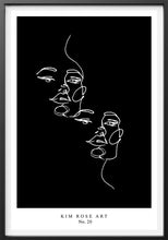 Load image into Gallery viewer, Black Viendo Doble Kim Rose