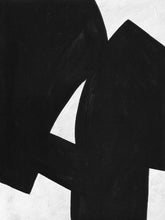Load image into Gallery viewer, Colliding Shapes Black N.2 John Faifer
