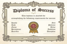 Load image into Gallery viewer, Diploma Of Success IKONICK Original