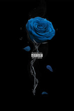 Load image into Gallery viewer, Pop Smoke - Shoot for the stars, Aim for the moon - Blue Rose Pop Smoke
