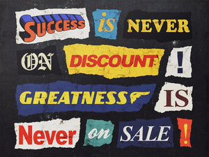 Success Is Never On Discount Eric TH 