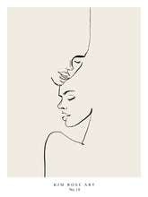 Load image into Gallery viewer, White Ying & Yang Kim Rose