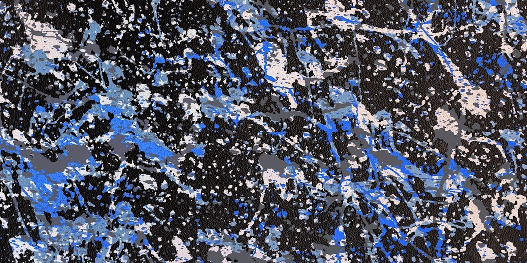 Abstract Pollock Blue IKONICK Original 