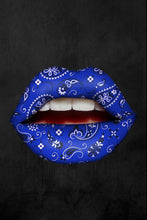 Load image into Gallery viewer, Blue Bandana Lips IKONICK Original 