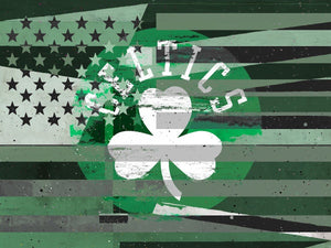 Boston Celtics Flag NBA Teams 