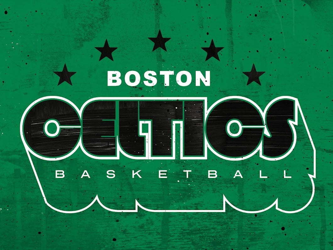 Boston Celtics Retro Stars NBA Teams 