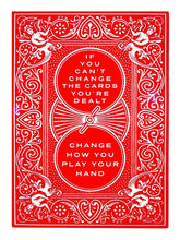 Load image into Gallery viewer, Cards You’re Dealt (Red Edition) IKONICK Original 