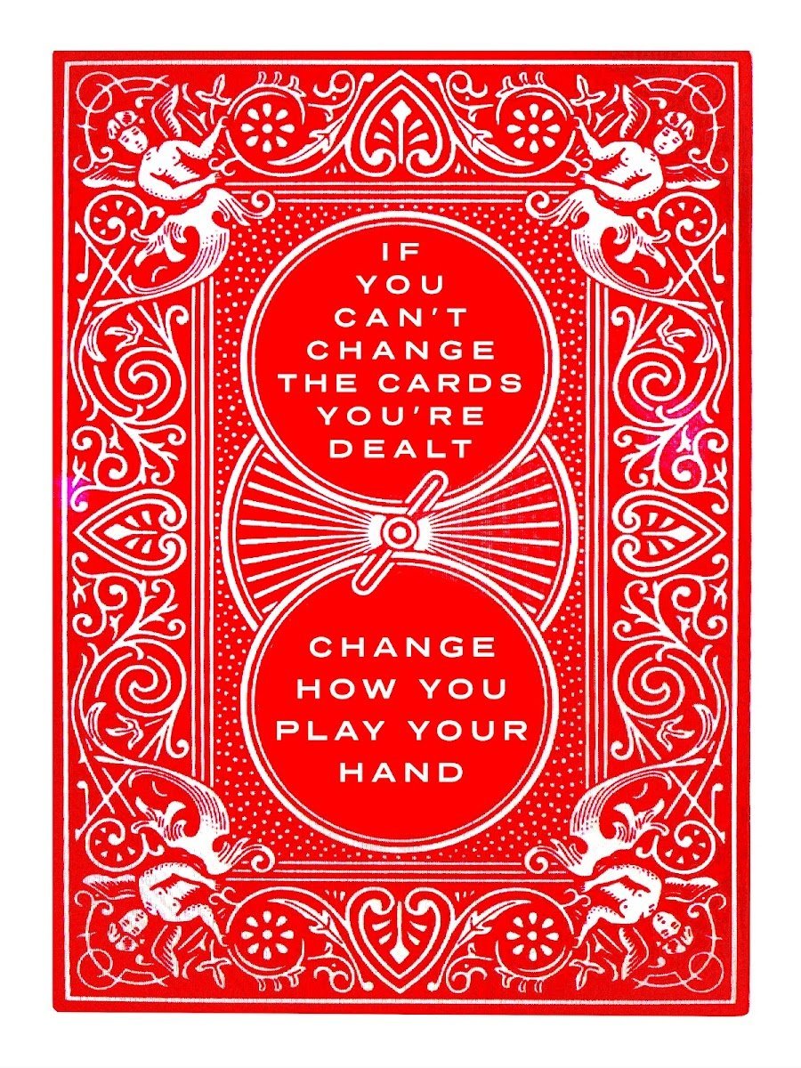 Cards You’re Dealt (Red Edition) IKONICK Original 