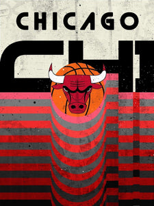 Chicago Bulls Stripes NBA Teams 