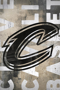 Cleveland Cavaliers Blackout Logo NBA Teams 