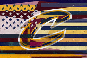 Cleveland Cavaliers Flag NBA Teams 