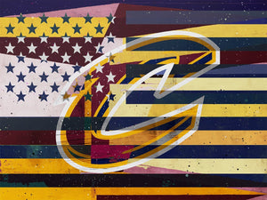 Cleveland Cavaliers Flag NBA Teams 