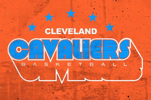 Cleveland Cavaliers Retro Stars NBA Teams 