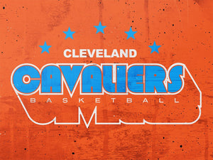 Cleveland Cavaliers Retro Stars NBA Teams 