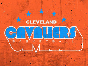 Cleveland Cavaliers Retro Stars NBA Teams 