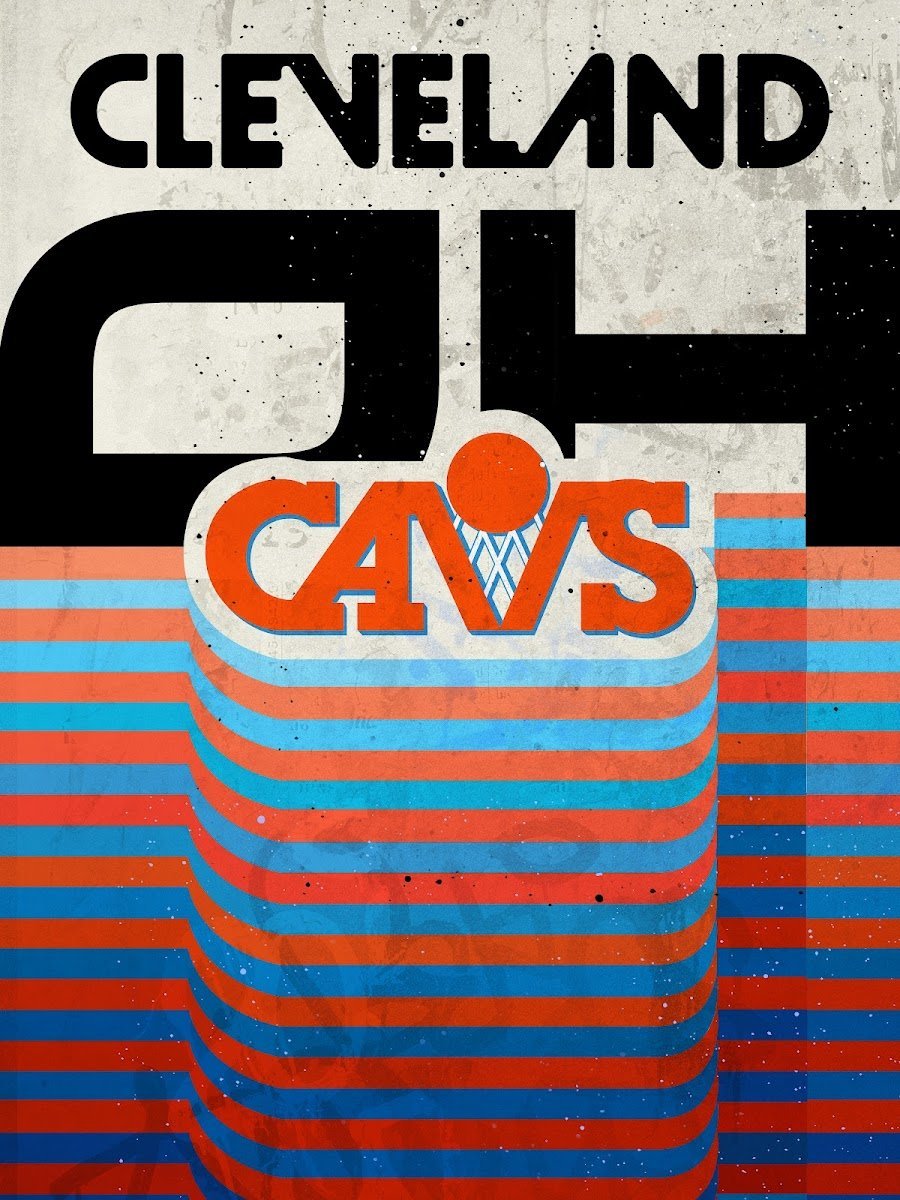 Cleveland Cavaliers Stripes NBA Teams 