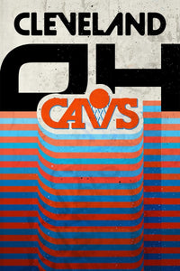 Cleveland Cavaliers Stripes NBA Teams 