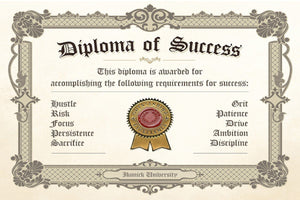 Diploma Of Success IKONICK Original 