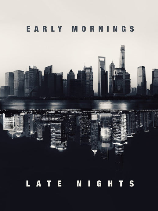 Early Mornings. Late Nights. IKONICK Original 