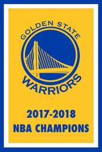 Load image into Gallery viewer, Golden State Warriors: Championship Banner NBA Teams 