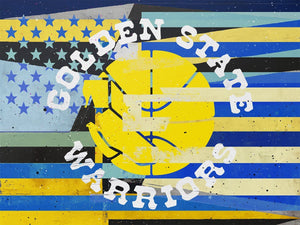 Golden State Warriors Flag NBA Teams 