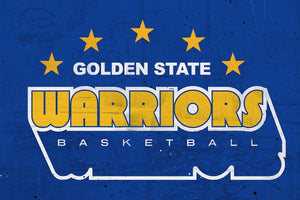 Golden State Warriors Retro Stars NBA Teams 