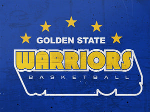 Golden State Warriors Retro Stars NBA Teams 