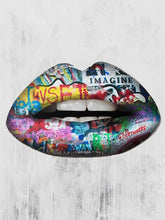 Load image into Gallery viewer, Graffiti Lips IKONICK Original 