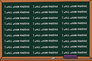 I Will Work Harder IKONICK Original 