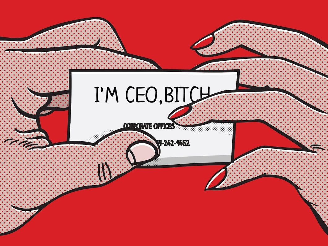 I'm CEO, Bitch. (Red) IKONICK Original 