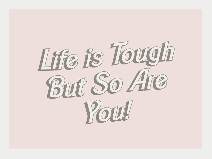 Life is Tough Quotes By Christie 