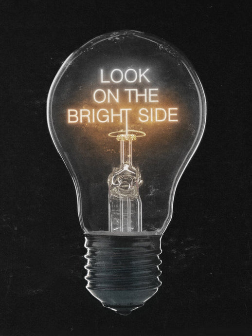 Look On The Bright Side (Light Bulb) IKONICK Original 