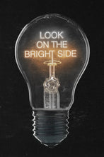 Load image into Gallery viewer, Look On The Bright Side (Light Bulb) IKONICK Original 