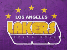 Load image into Gallery viewer, Los Angeles Lakers Retro Stars NBA Teams 