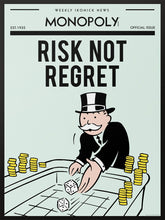 Load image into Gallery viewer, Monopoly - Risk Not Regret Monopoly 