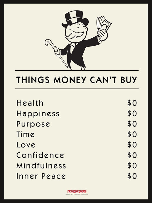 Monopoly – Things Money Can't Buy Monopoly 