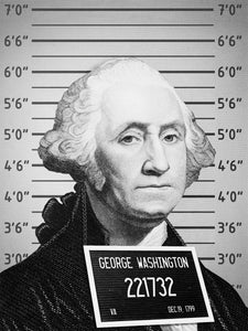 Mug Shot Money ( George Washington ) IKONICK Original 