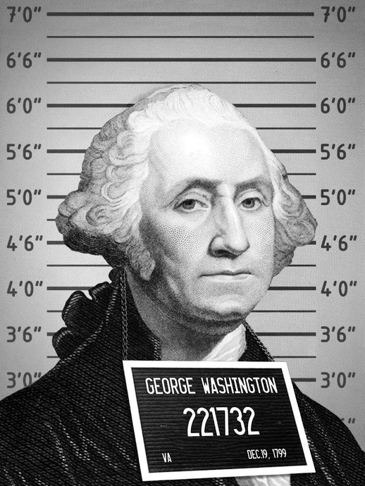 Mug Shot Money ( George Washington ) IKONICK Original 