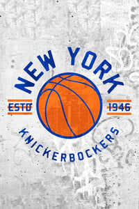 New York Knicks Badge NBA Teams 