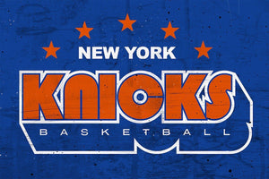 New York Knicks Retro Stars NBA Teams 