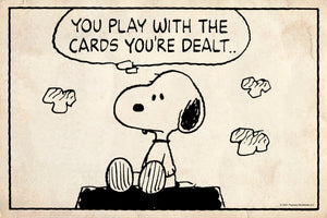Peanuts - Cards You're Dealt - Sketch Peanuts 