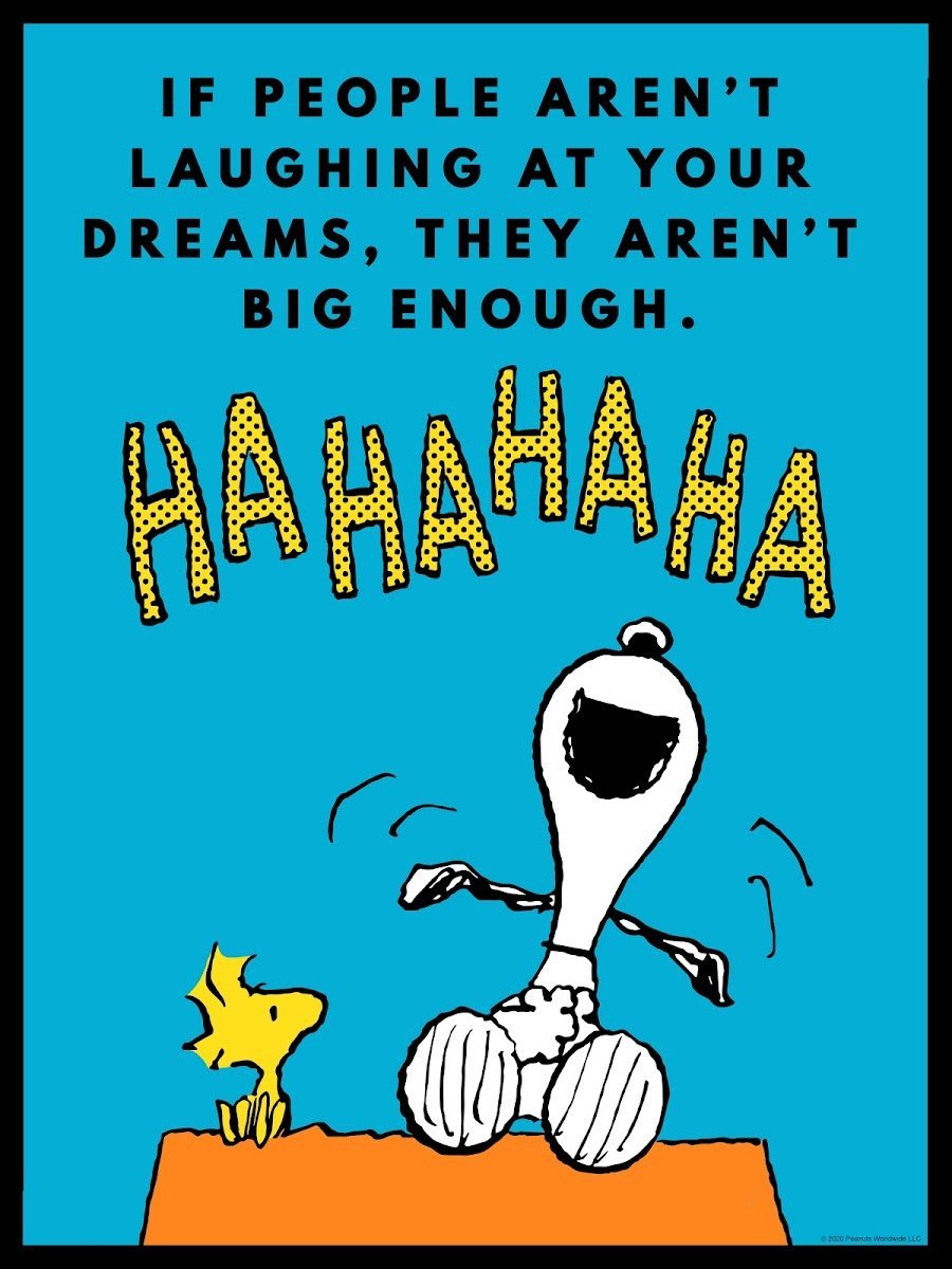 PEANUTS - Dreams Aren't Big Enough Peanuts 