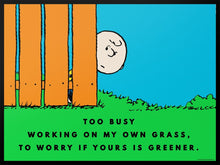 Load image into Gallery viewer, PEANUTS - Grass Is Greener Peanuts 