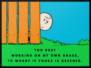 PEANUTS - Grass Is Greener Peanuts 