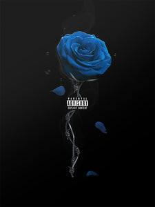Pop Smoke - Shoot for the stars, Aim for the moon - Blue Rose Pop Smoke