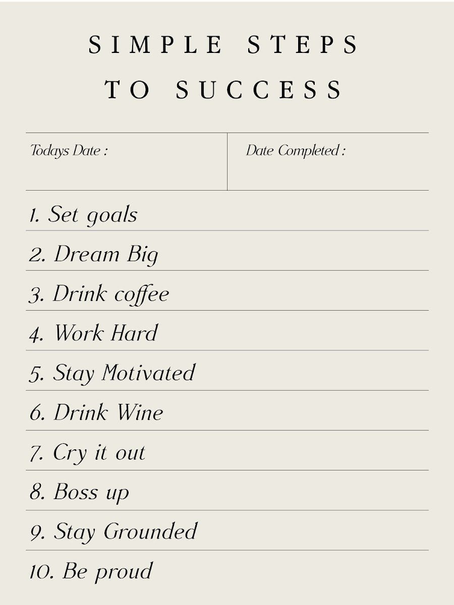 Simple steps to success Kim Rose 